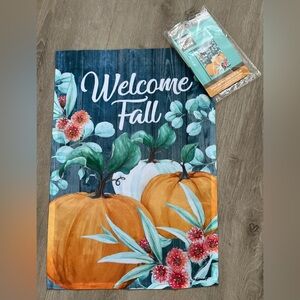 Garden Flag; Fall (Welcome Fall) - NEW